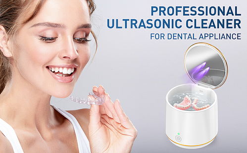 牙套清洗機建模渲染產品圖片亞馬遜主圖a 設計